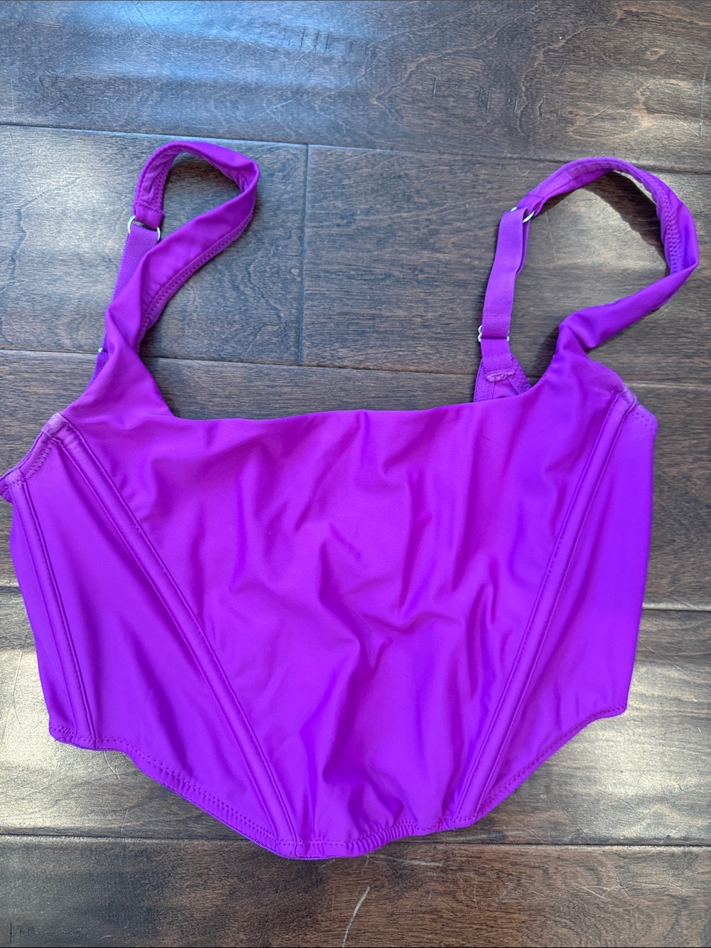 Urban Outfitters Bold Purple Crop Top